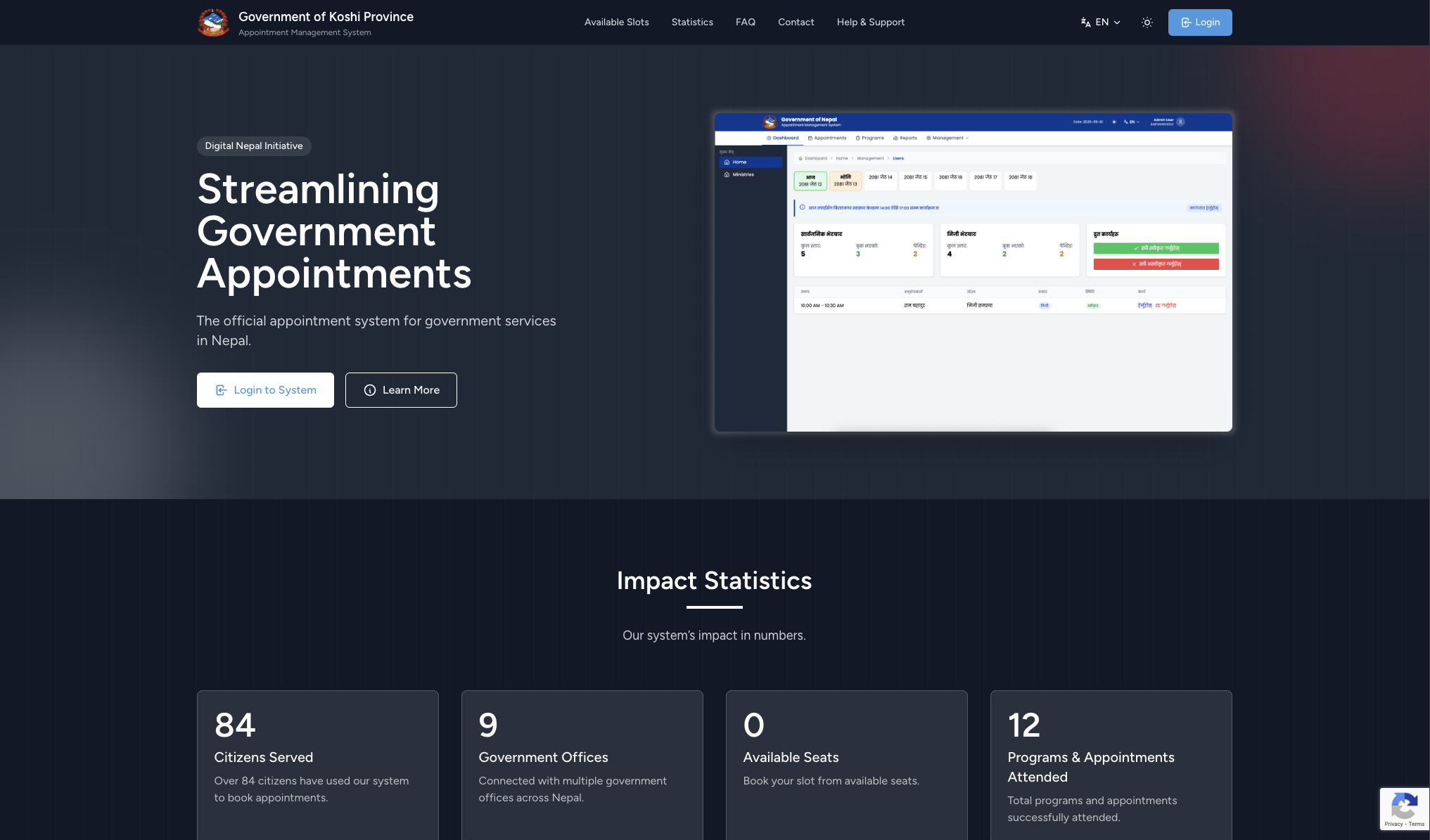 Appointment Management System
